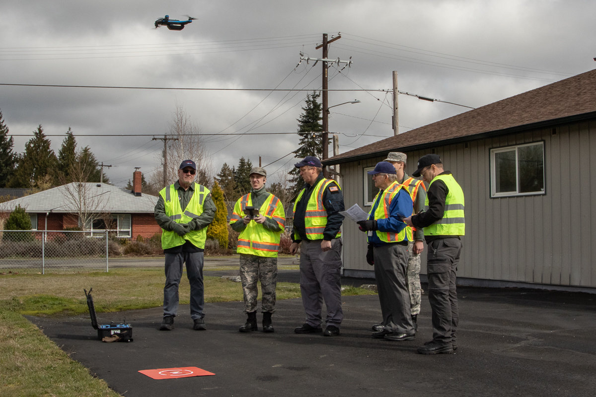 emergency beacons. UAV